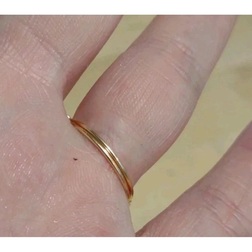 Ocean Breeze Wire-Wrapped Ring